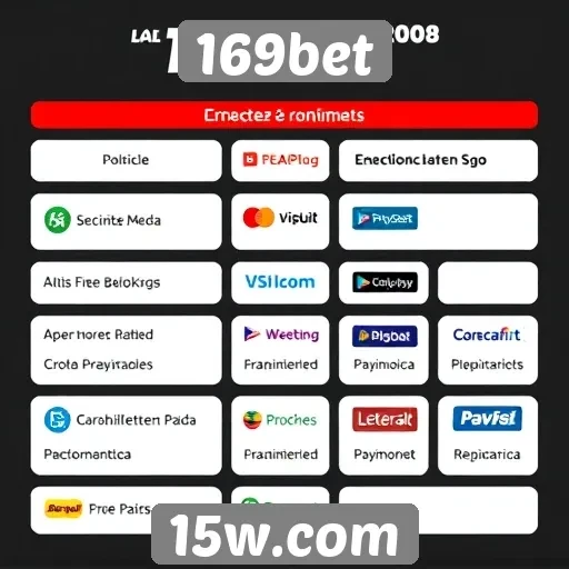 169bet: um panorama sobre métodos de pagamento